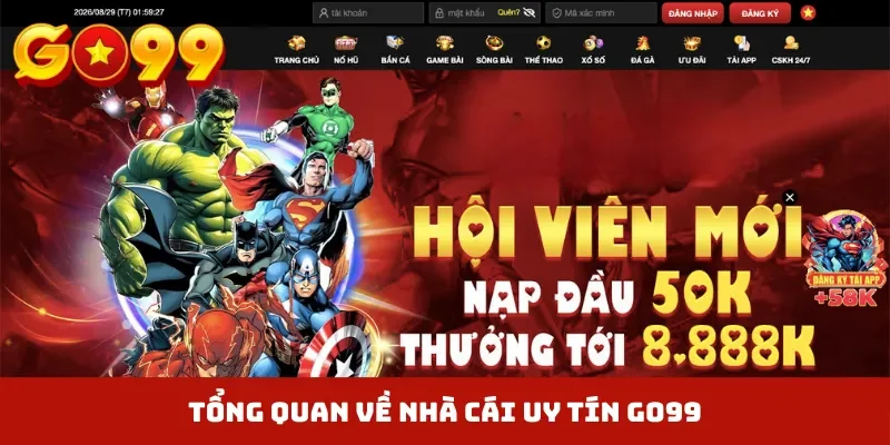 Tổng quan về nhà cái uy tín GO99